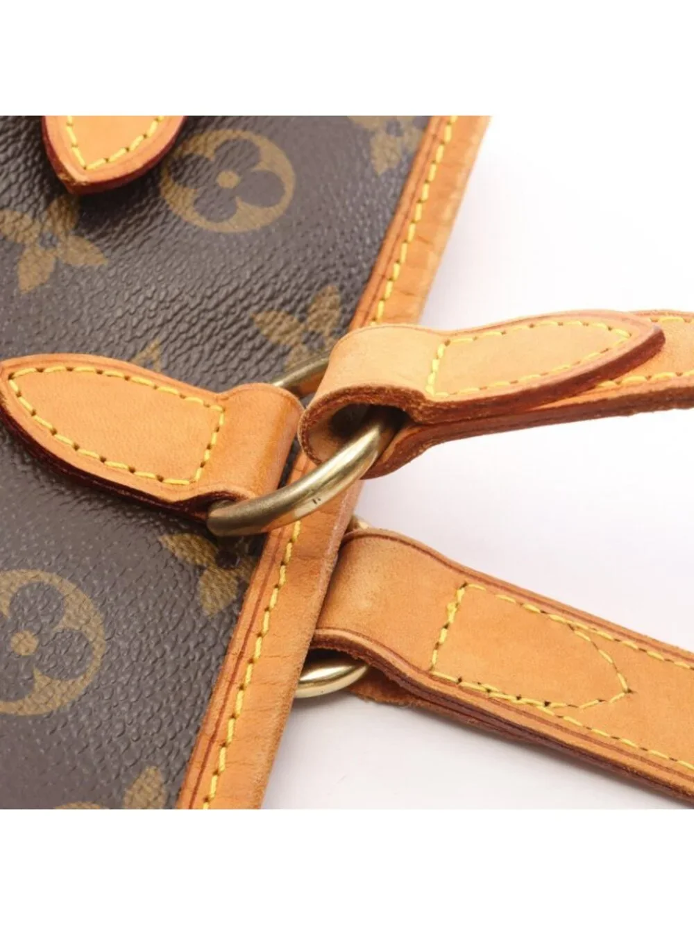 Louis Vuitton Shoulder Bag Batignolles Oriental Canvas Leather